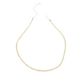 Jay King Sterling Silver Ethiopian Opal Beaded Necklace. 16" +3" ext.