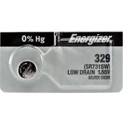 Energizer® 0% Mercury Silver Oxide Watch Battery – Long-Lasting, Low Self-Discharge, Up to 10 Years, Multiple Models Available