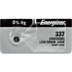 Energizer® 0% Mercury Silver Oxide Watch Battery – Long-Lasting, Low Self-Discharge, Up to 10 Years, Multiple Models Available