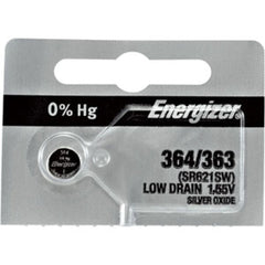 Energizer® 0% Mercury Silver Oxide Watch Battery – Long-Lasting, Low Self-Discharge, Up to 10 Years, Multiple Models Available