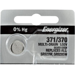 Energizer® 0% Mercury Silver Oxide Watch Battery – Long-Lasting, Low Self-Discharge, Up to 10 Years, Multiple Models Available