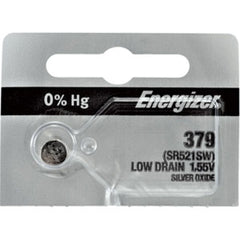 Energizer® 0% Mercury Silver Oxide Watch Battery – Long-Lasting, Low Self-Discharge, Up to 10 Years, Multiple Models Available