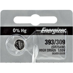 Energizer® 0% Mercury Silver Oxide Watch Battery – Long-Lasting, Low Self-Discharge, Up to 10 Years, Multiple Models Available
