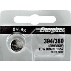 Energizer® 0% Mercury Silver Oxide Watch Battery – Long-Lasting, Low Self-Discharge, Up to 10 Years, Multiple Models Available