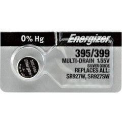 Energizer® 0% Mercury Silver Oxide Watch Battery – Long-Lasting, Low Self-Discharge, Up to 10 Years, Multiple Models Available