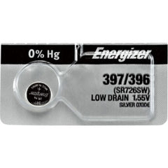 Energizer® 0% Mercury Silver Oxide Watch Battery – Long-Lasting, Low Self-Discharge, Up to 10 Years, Multiple Models Available