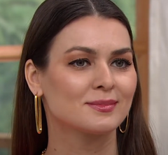 Soave Oro 14K Electroform Elongated Hoop Earrings