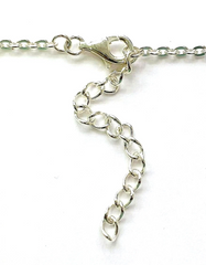 Sevilla Sterling Silver Triple Horseshoe Drop Necklace, 28"