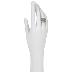 Bianca Milano Sterling Silver Diamond-Cut Dome Ring, Size 6