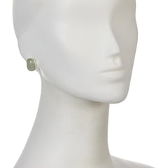 Jay King Sterling Silver Green Aventurine Stud Earrings