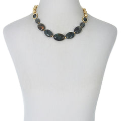 Connie Craig Carroll Eva Labradorite Beaded Necklace, 20"
