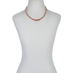 Jay King Sterling Silver Rhodochrosite Bead Necklace, 18"