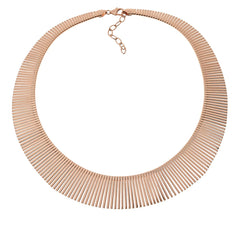 Bellezza Bronze Rosetone Cleopatra Necklace, 17"