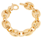 Bellezza Bronze Mariner Chain Bracelet, 8" 7"Fit