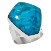 Jay King Sterling Silver Maiden Hair Turquoise Ring Size, 6