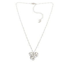 Herkimer Mines "Diamond" Quartz Multi-Cut Stone Drop Necklace, 17"
