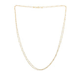 Made by Malyia Perpetual 14K Gold-Filled Beaded Chain Wrap Necklace, 50"