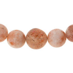 Jay King Sterling Silver Tanzanian Sunstone Beaded Necklace, 18"