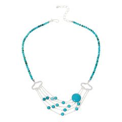 Jay King Gallery Collection Campitos Turquoise Necklace, 20"
