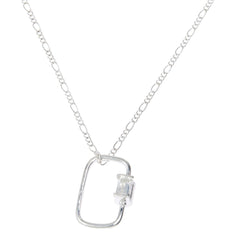 Herkimer Mines Silvertone Brass Unlocked Legend Necklace, 19"+2"