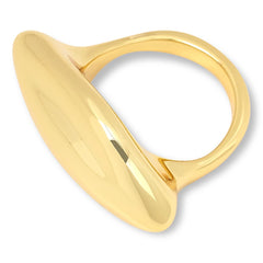 Bellezza Bronze Shiny Placket Ring, Size 6