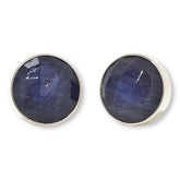 Jay King Sterling Silver Tanzanite Stud Earrings