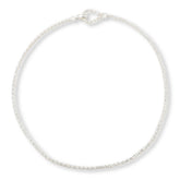 Imperial Silver Diamond-Cut Sterling Silver Wheat Necklace, 18"