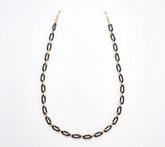 Complliments Readers/ Sunglasses Black/Gold Chain
