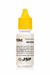 10K Gold Testing Solution – Jewelry & Scrap Gold Purity Determiner – ½ fl oz Bottle
