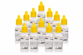 10K Gold Testing Solution – Jewelry & Scrap Gold Purity Determiner – 12 Bottle Bulk Pack (½ fl oz Each)