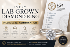 14K White Gold 2.00 CTTW Round Lab-Grown Diamond Ring