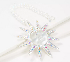 Kirks Folly Silver Tone Stella Luna 16" Shimmer