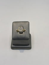 16. 11246 - 14KY Lab Ring Radiant Bezel Solitaire F-VVS2 2.10CTTW ($3995) (white also available) ( 3cttw also available white and yellow) | 14k Yellow Gold