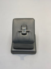 28. 99690 14KW Lab Radiant Ring cntr 1.51ct F-VS1 est 2.00cttw ($4750) (yellow available) | 14k White Gold