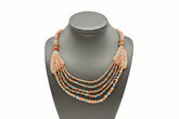 Jay King Sterling Silver Sunstone & Turquoise Bead Necklace – 18"