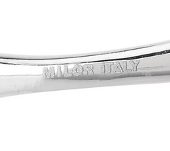 UltraFine Silver Large Set of 3 Black Spinel Bangles