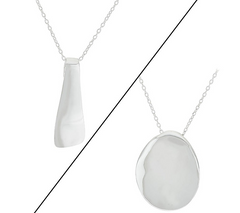 RLM Bronze Curves Pendant on Adjustable Chain