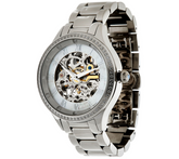 Stainless Steel Round Case Bracelet Strap Watch