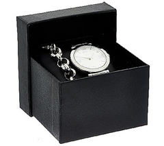 Stainless Steel Watch Set with Bracelet, Boxed