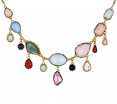 LOGO Links by Lori Goldstein Assorted Shapes Hanging GoldTOne Necklace