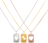 Extraordinary Life Sterling Set of 3 Heart Pendants with Chains
