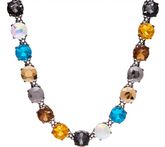 LOGO Links "Celestial" Colors Gunmetal Necklace