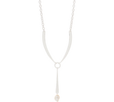 RLM Bronze Cultured Freshwater Pearl Lariat Necklace