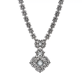 LOGO Links Estate Style Pendant Necklace