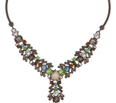 LOGO Links by Lori Goldstein Phoenix Hardwire Gunmetal Necklace