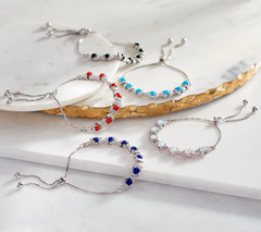 Turquoise Diamond Cut Adjustable Sterling Silver Bracelet