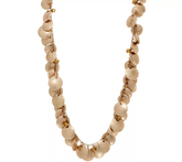 Joan Rivers 34" Gold Tone Metal Discs Necklace with 3" Extender