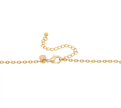 Belle by Kim Gravel Embellish Goldtone Bright Ocean Tassel Necklace