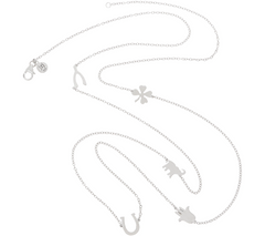 JZ by Jennifer Zeuner Sterling Silver Icon Necklace