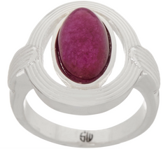 Samantha Wills Rosewater Canyon Amethyst Gemstone Ring, Size 5
